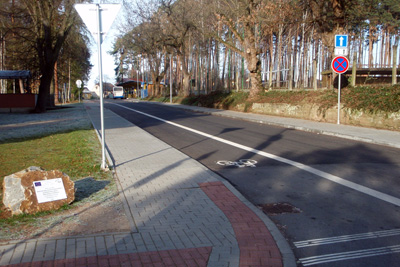 Komunikace Suchdol nad Lužnicí – ulice Bezručova